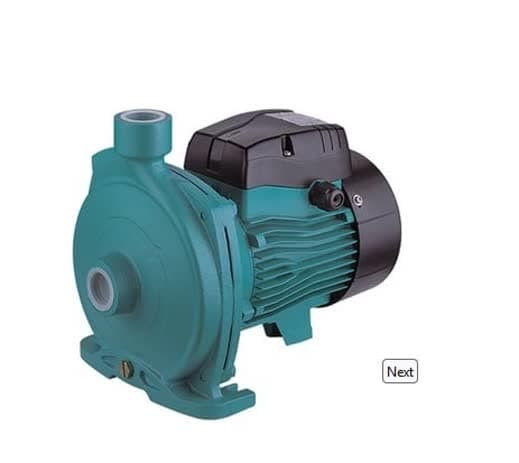 پمپ آب نیم اسب بشقابی لئو مدل ACm37 با توان 0.5 اسب بخار، مناسب برای افزایش فشار آب در منازل و ساختمانها