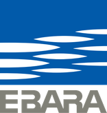 نمای روبرو و جانبی پمپ محیطی EBARA PRA 0.5 M نیم اسب تکفاز