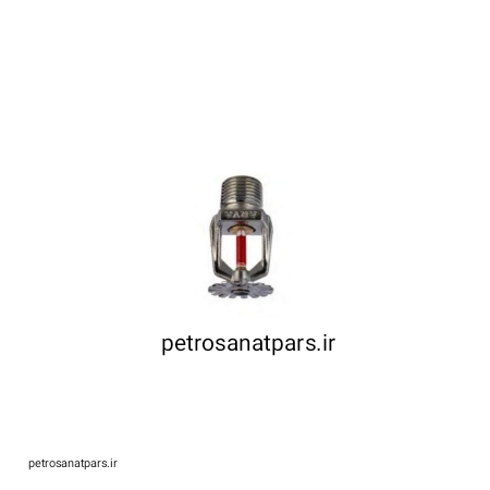 فروش اسپرینکلر پایین  زن 3/4 اینچ واکنش سریع دمای عملکرد 68 درجه کروم