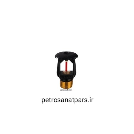فروش اسپرینکلر بالا زن 3/4 اینچ واکنش سریع دمای عملکرد 68 درجه مشکی