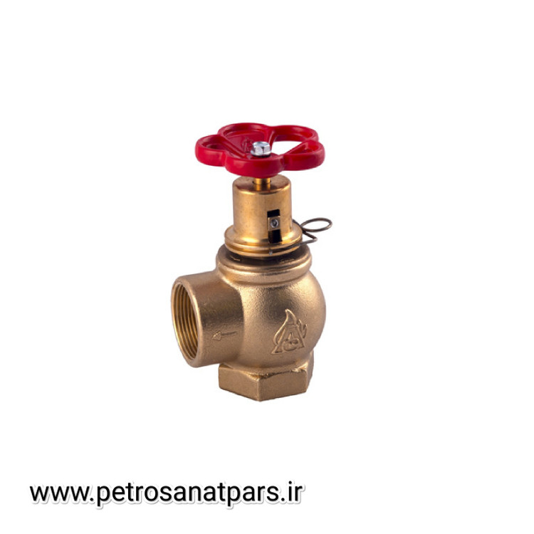 شیر فشارشکن آتشنشانی برنجی با قابلیت تنظیم فشار خروجی. ساخته شده از آلیاژ مقاوم با پیچ تنظیم دقیق. مناسب برای ایستگاههای آبرسانی و شبکههای اطفای حریق فشار بالا.