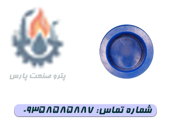 شیر لولایی (دریچه‌ای) PN16 برند وگ ایران با بدنه چدنی و دیسک مقاوم ضد برگشت