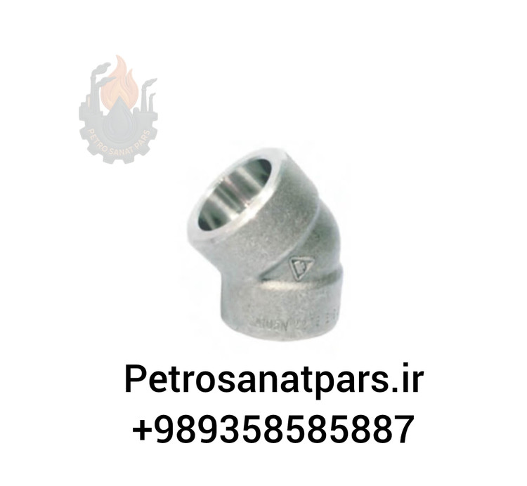 زانو فشار قوی ۴۵ درجه T تایوان ساکت