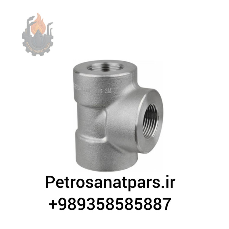 سه راهی فشار قوی دنده T فولاد