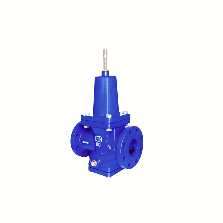 شیر فشار شکن دیافراگمی چدنی فلنجی مهاب