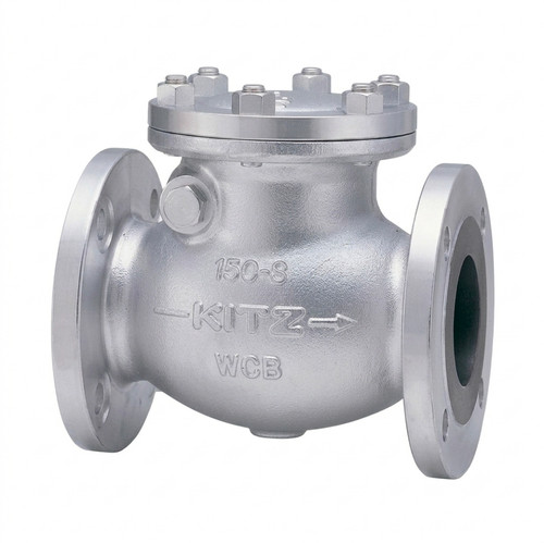 شیر یکطرفه دریچه فولادی کلاس 150 فلنجی ASTM A216 WCB