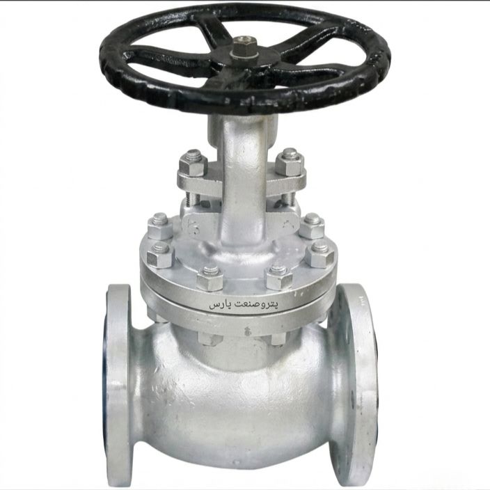 شیر فلکه سوزنی فولادی کلاس 150 فلنجی ASTM A216 WCB